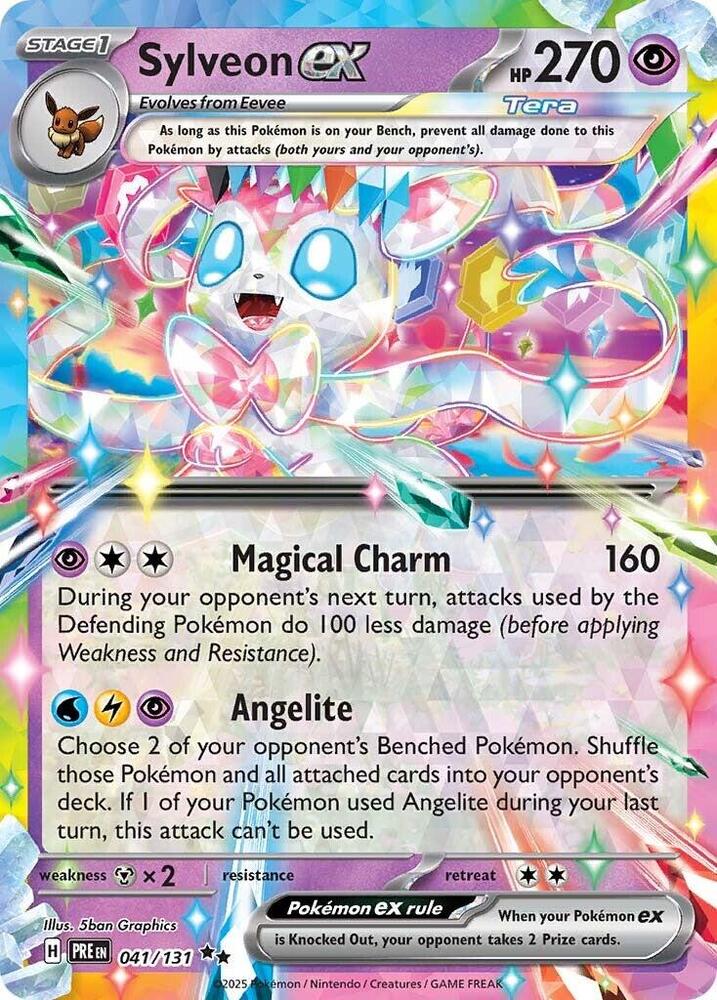 Sylveon ex (041/131) [Scarlet & Violet: Prismatic Evolutions] | Tabernacle Games