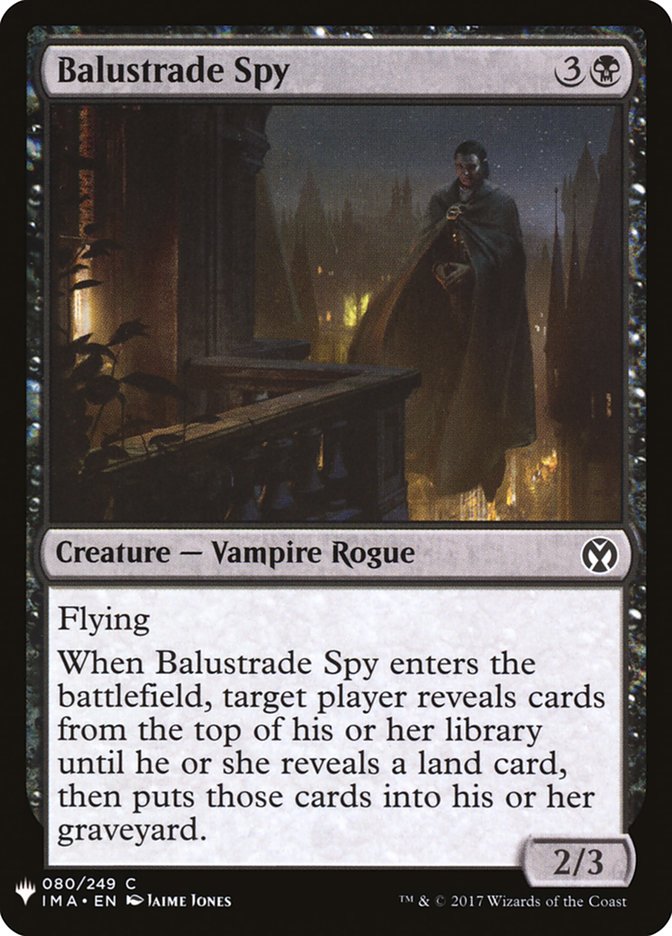 Balustrade Spy [Mystery Booster] | Tabernacle Games