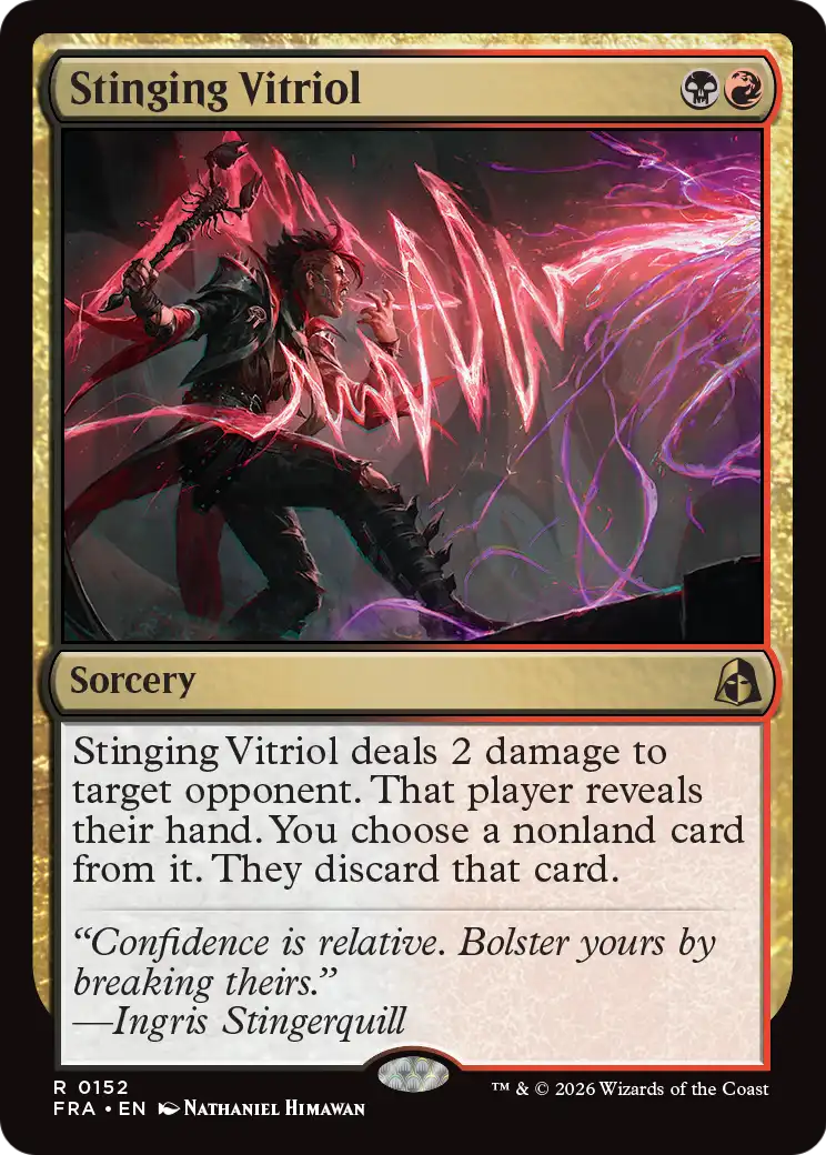 Stinging Vitriol [Reality Fracture] | Tabernacle Games