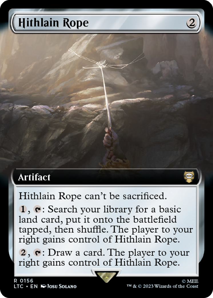 Hithlain Rope (Extended Art) [The Lord of the Rings: Tales of Middle-Earth Commander] | Tabernacle Games