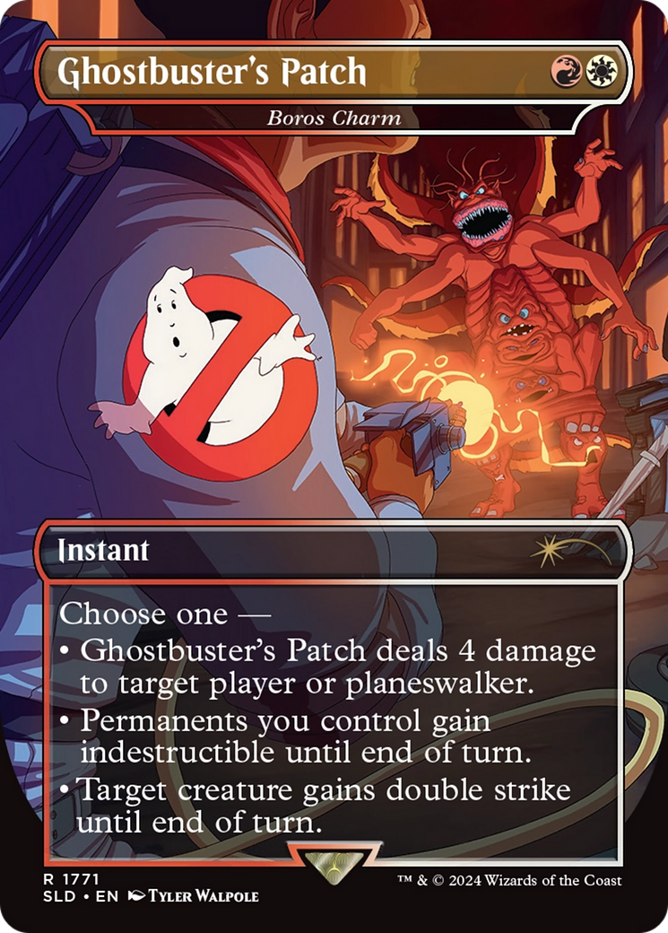 Ghostbuster's Patch - Boros Charm [Secret Lair Drop Series] | Tabernacle Games