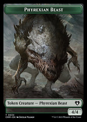Eldrazi Spawn // Phyrexian Beast Double-Sided Token [Commander Masters Tokens] | Tabernacle Games