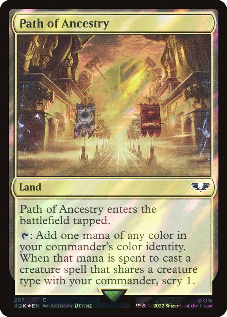 Path of Ancestry (Surge Foil) [Marvel Super Heroes Commander] | Tabernacle Games