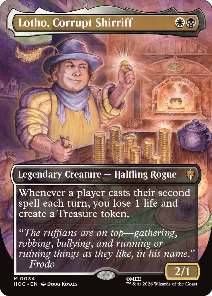 Lotho, Corrupt Shirriff (Borderless) [The Hobbit: Eternal-Legal] | Tabernacle Games