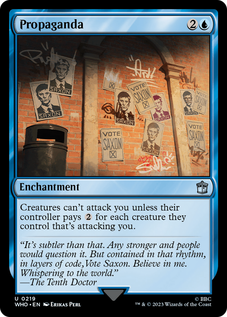 Propaganda [Doctor Who] | Tabernacle Games