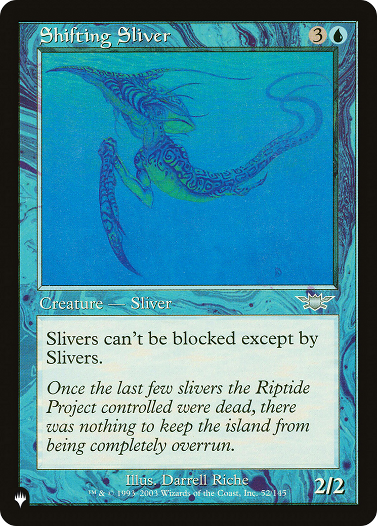 Shifting Sliver [The List] | Tabernacle Games