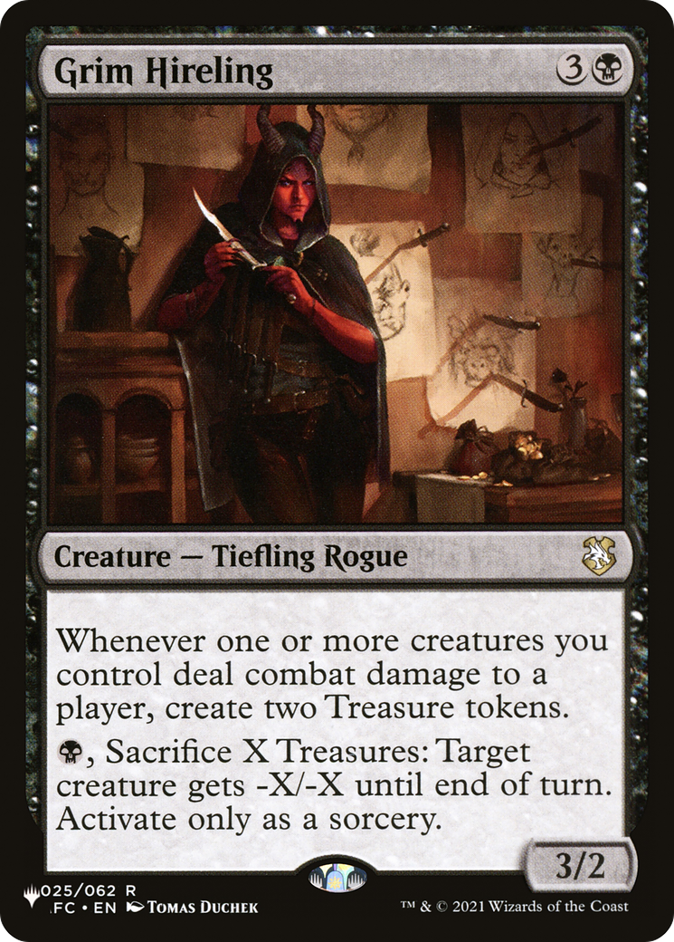 Grim Hireling [The List] | Tabernacle Games