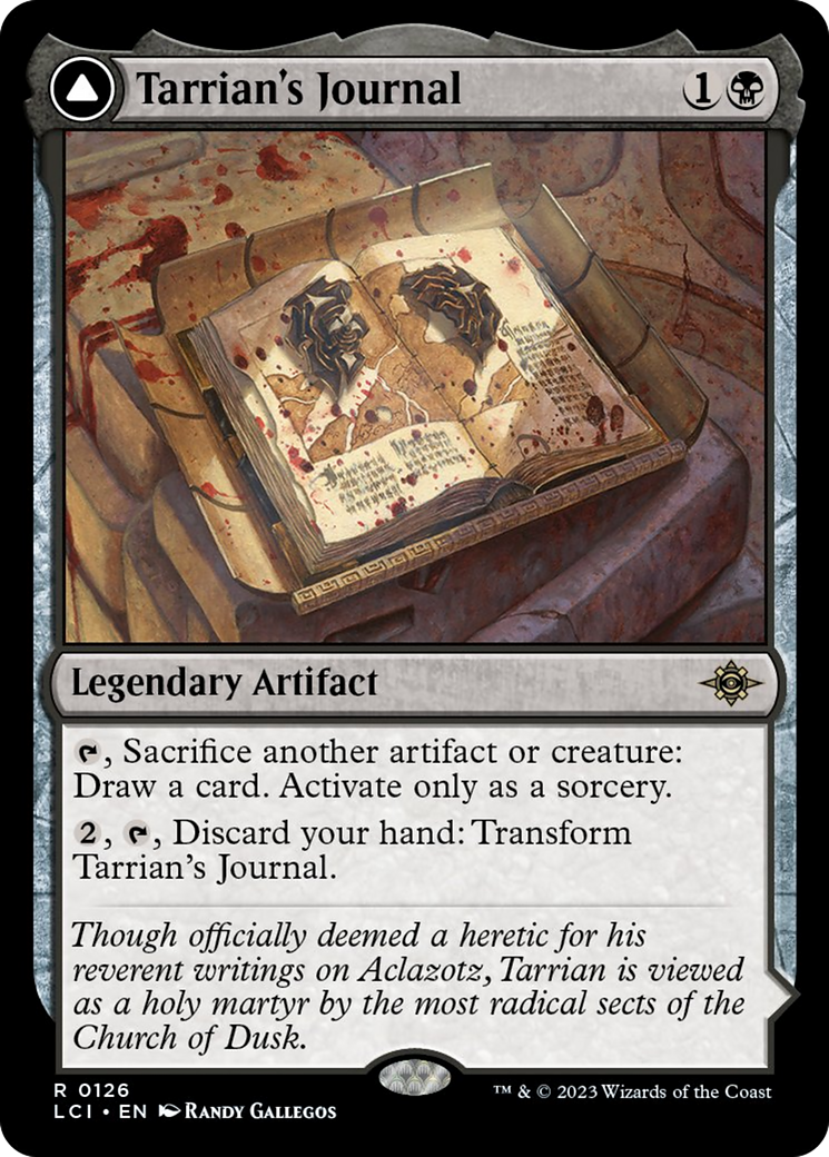 Tarrian's Journal // The Tomb of Aclazotz [The Lost Caverns of Ixalan] | Tabernacle Games