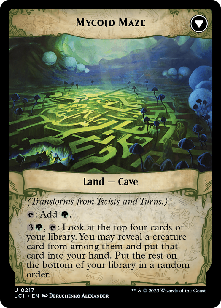 Twists and Turns // Mycoid Maze [The Lost Caverns of Ixalan] | Tabernacle Games