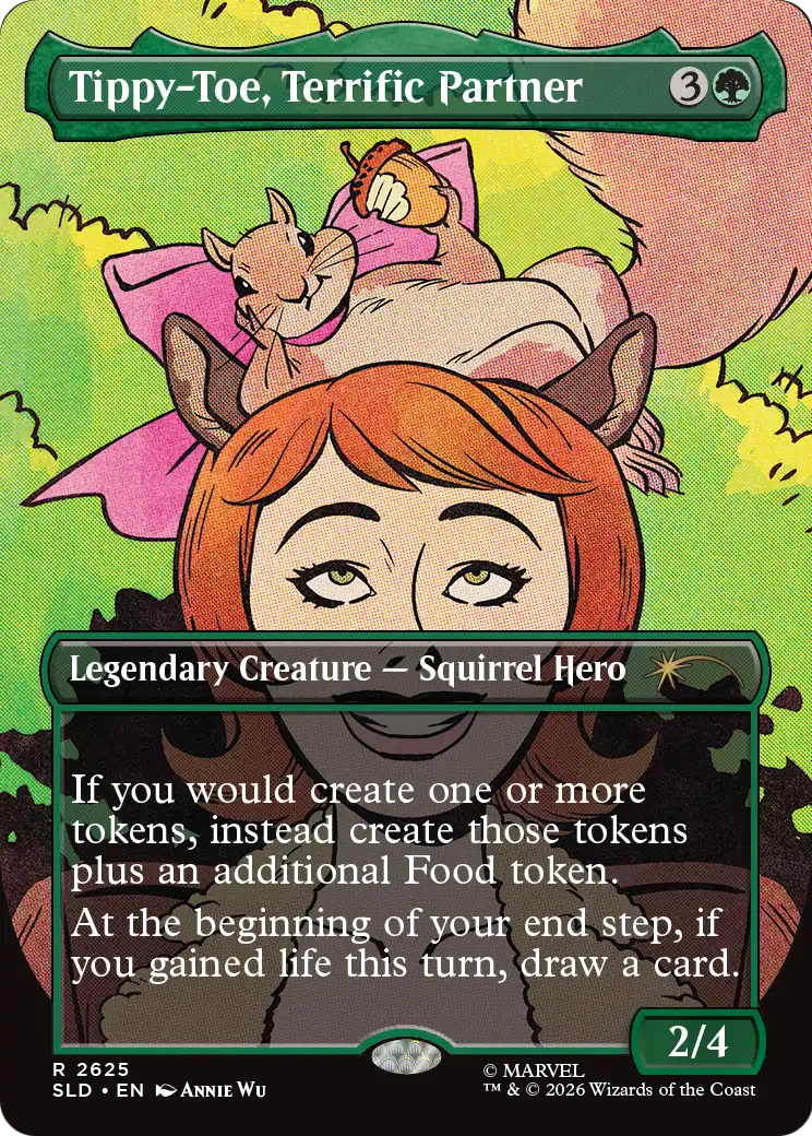Tippy-Toe, Terrific Partner [Secret Lair Drop Series] | Maze of Fitzroy