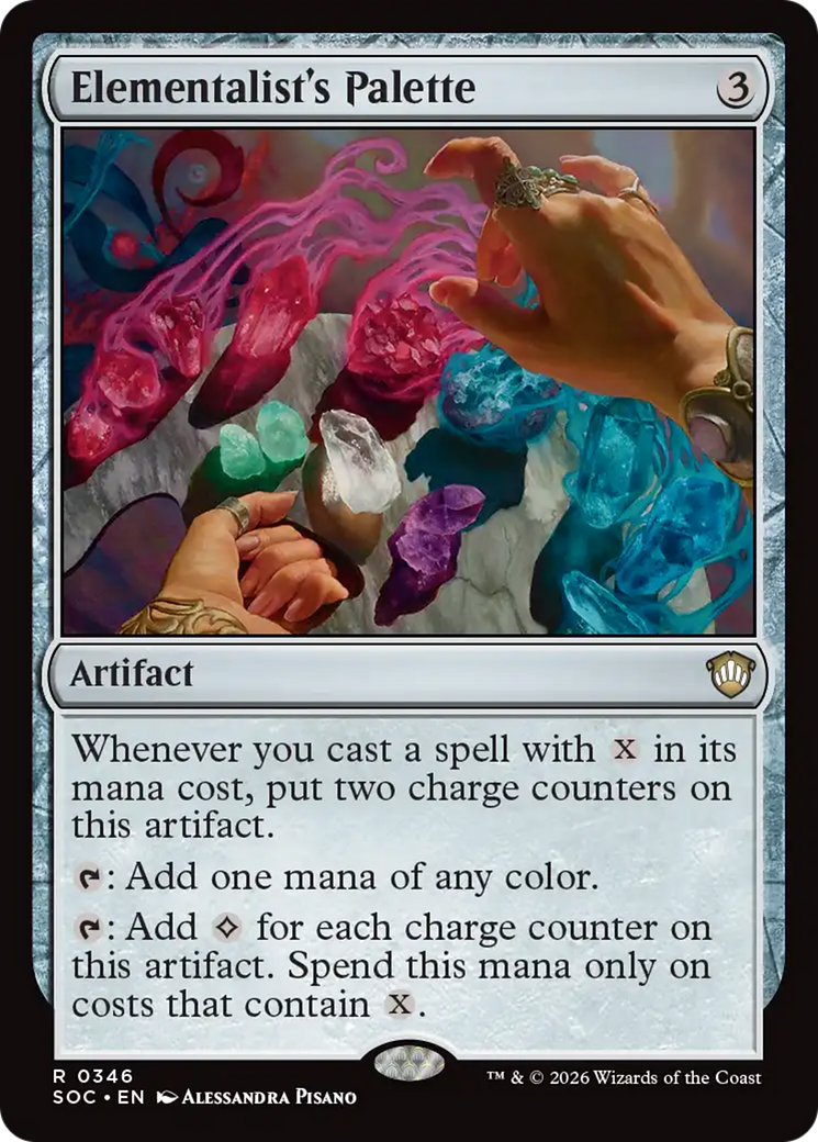 Elementalist's Palette [Secrets of Strixhaven Commander] | Tabernacle Games