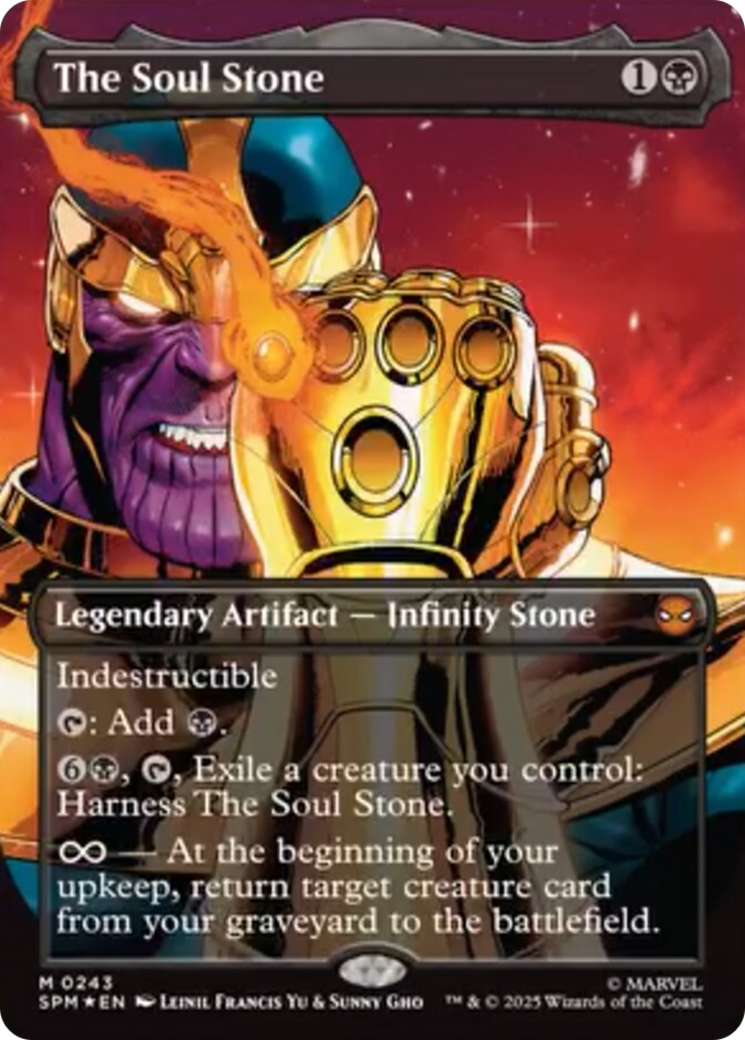 The Soul Stone (Borderless) [Marvel's Spider-Man] | Tabernacle Games