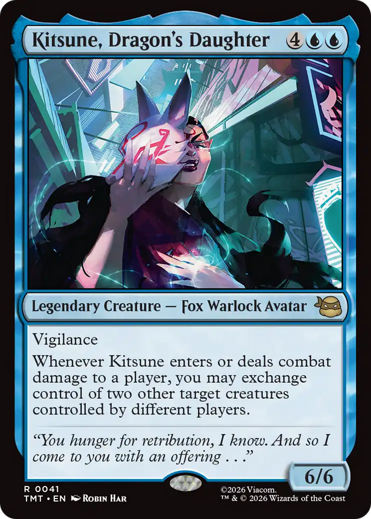 Kitsune, Dragon's Daughter [Teenage Mutant Ninja Turtles] | Tabernacle Games