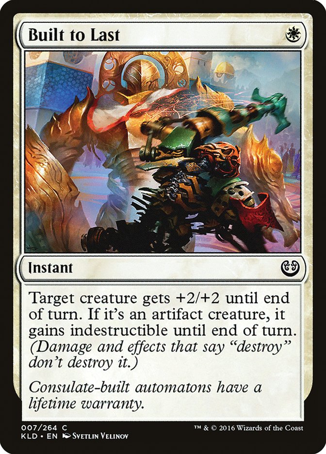 Built to Last [Kaladesh] | Tabernacle Games
