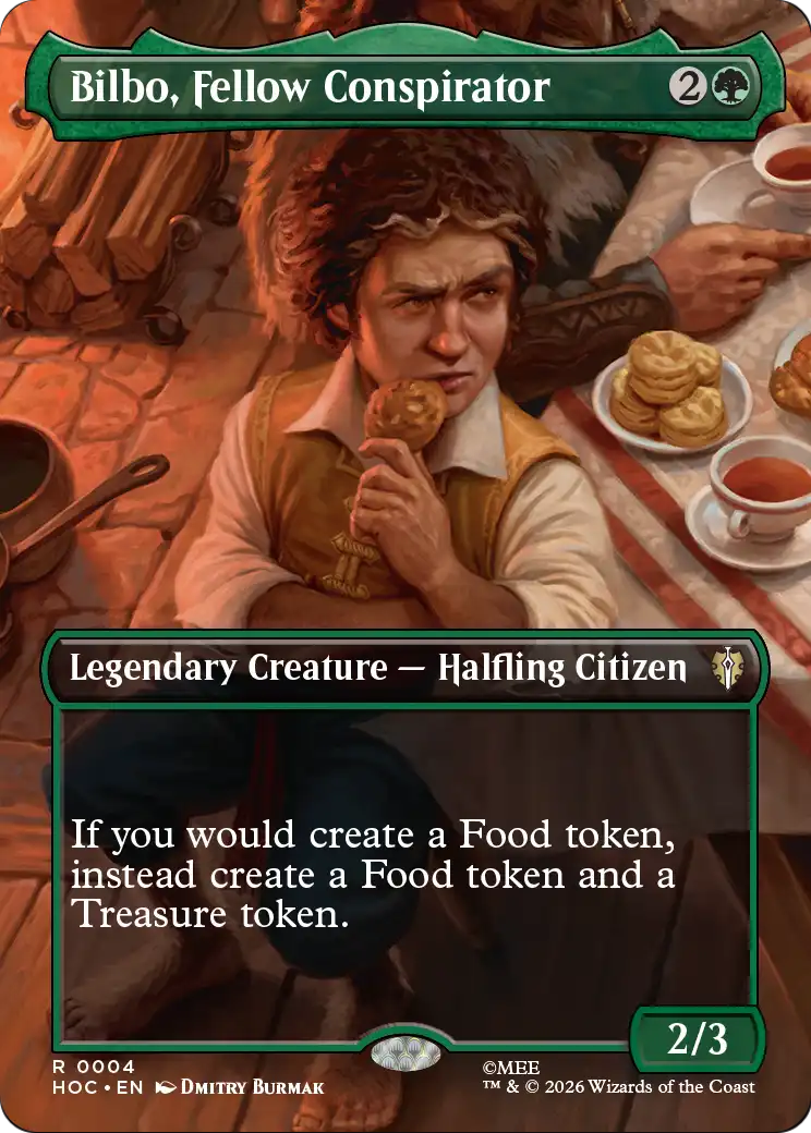 Bilbo, Fellow Conspirator (Borderless) [The Hobbit: Eternal-Legal] | Tabernacle Games