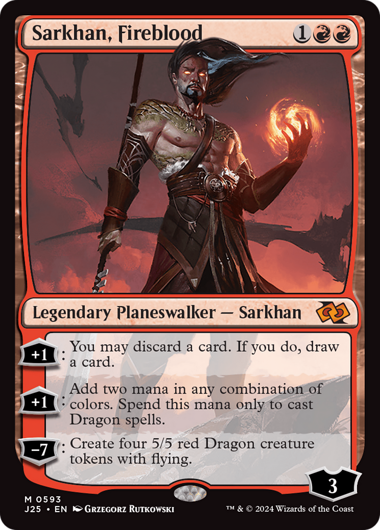 Sarkhan, Fireblood [Foundations Jumpstart] | Tabernacle Games