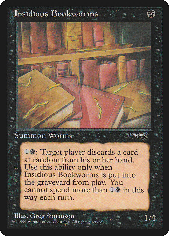 Insidious Bookworms (Multiple Worms) [Alliances] | Tabernacle Games