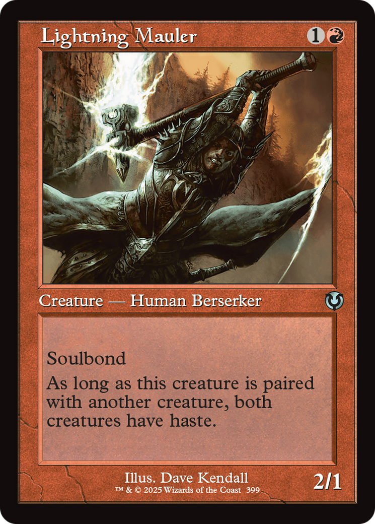 Lightning Mauler (Retro Frame) [Innistrad Remastered] | Tabernacle Games