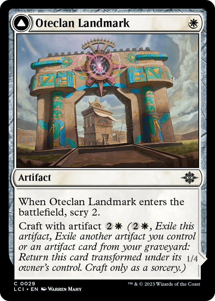 Oteclan Landmark [The Lost Caverns of Ixalan] | Tabernacle Games