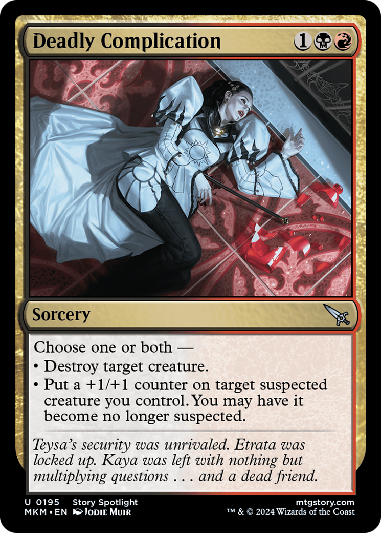 Deadly Complication [Murders at Karlov Manor] | Tabernacle Games