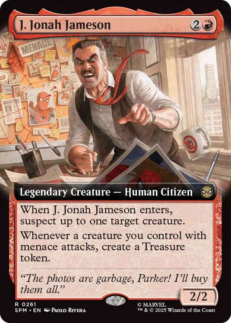 J. Jonah Jameson (Extended Art) [Marvel's Spider-Man] | Tabernacle Games