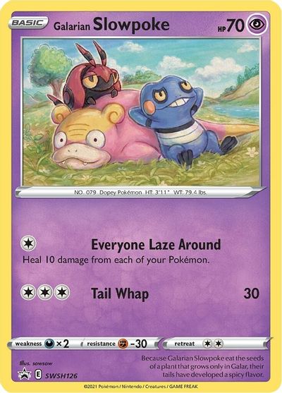 Galarian Slowpoke (SWSH126) [Sword & Shield: Black Star Promos] | Tabernacle Games