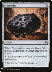 Meteorite [Mystery Booster] | Tabernacle Games