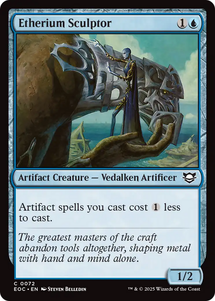 Etherium Sculptor [Edge of Eternities Commander] | Tabernacle Games