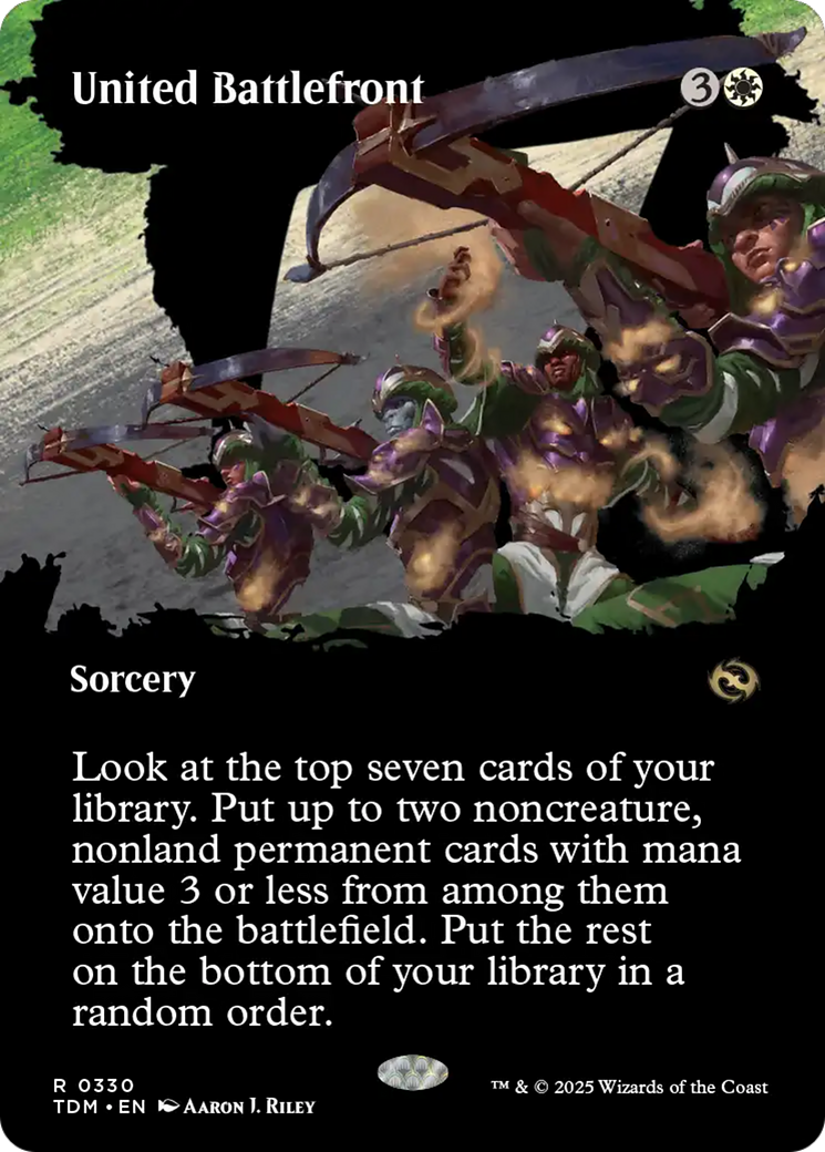 United Battlefront (Borderless) [Tarkir: Dragonstorm] | Tabernacle Games