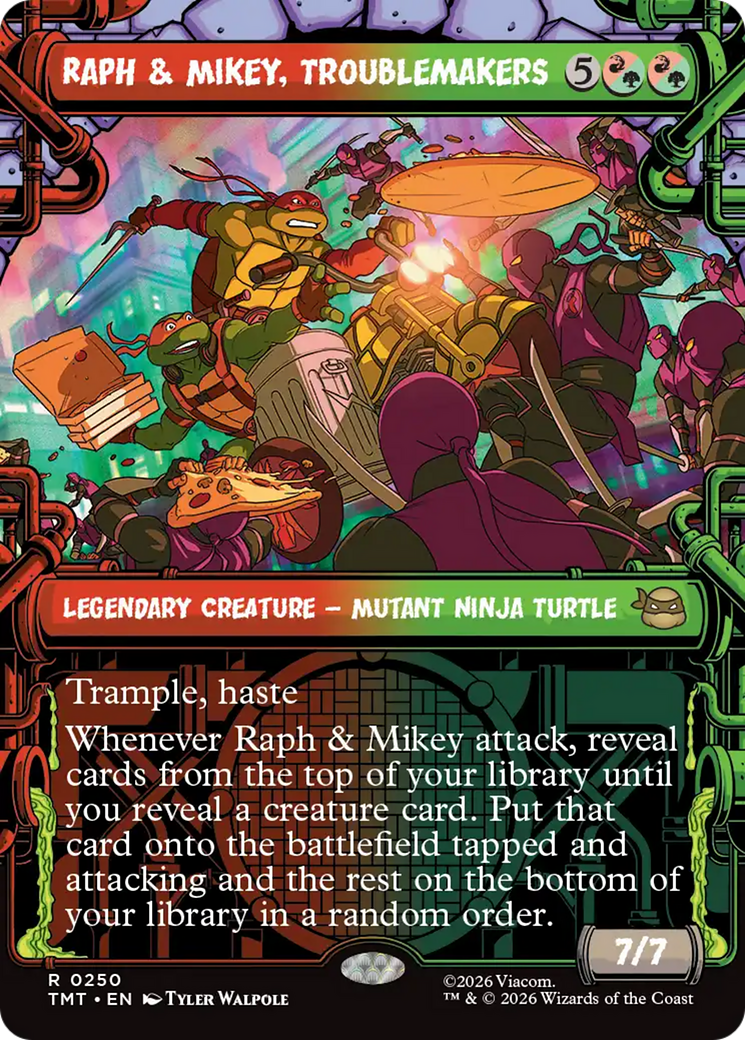Raph & Mikey, Troublemakers (Showcase) [Teenage Mutant Ninja Turtles] | Tabernacle Games