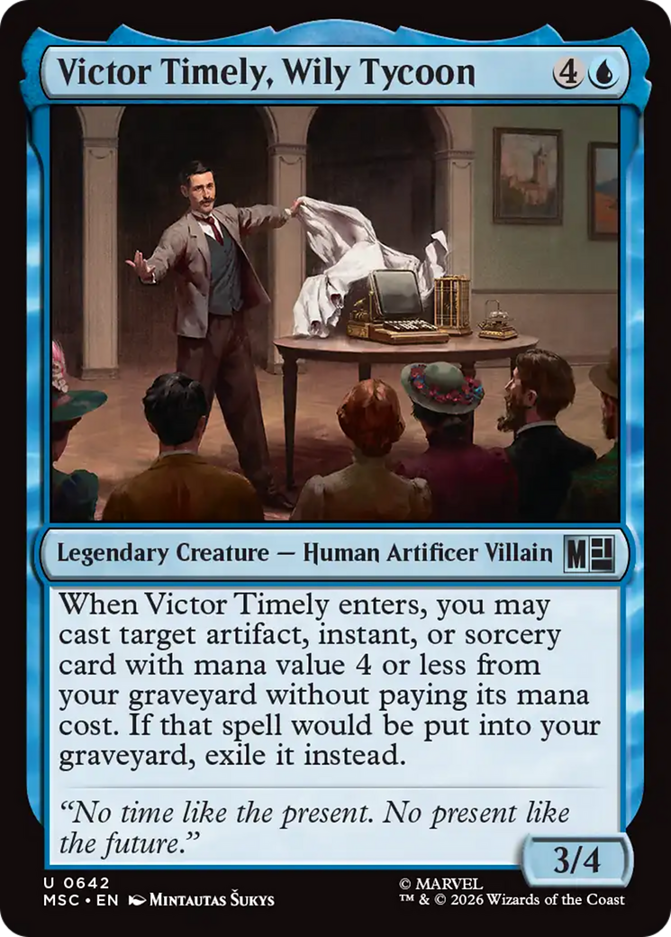 Victor Timely, Wily Tycoon [Marvel Super Heroes Commander] | Tabernacle Games
