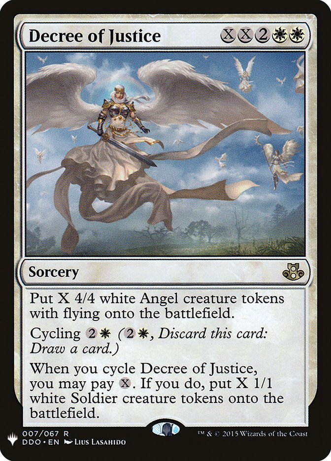 Decree of Justice [Mystery Booster] | Tabernacle Games