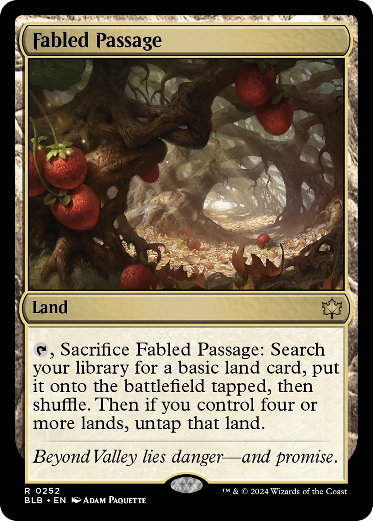 Fabled Passage [Bloomburrow] | Tabernacle Games