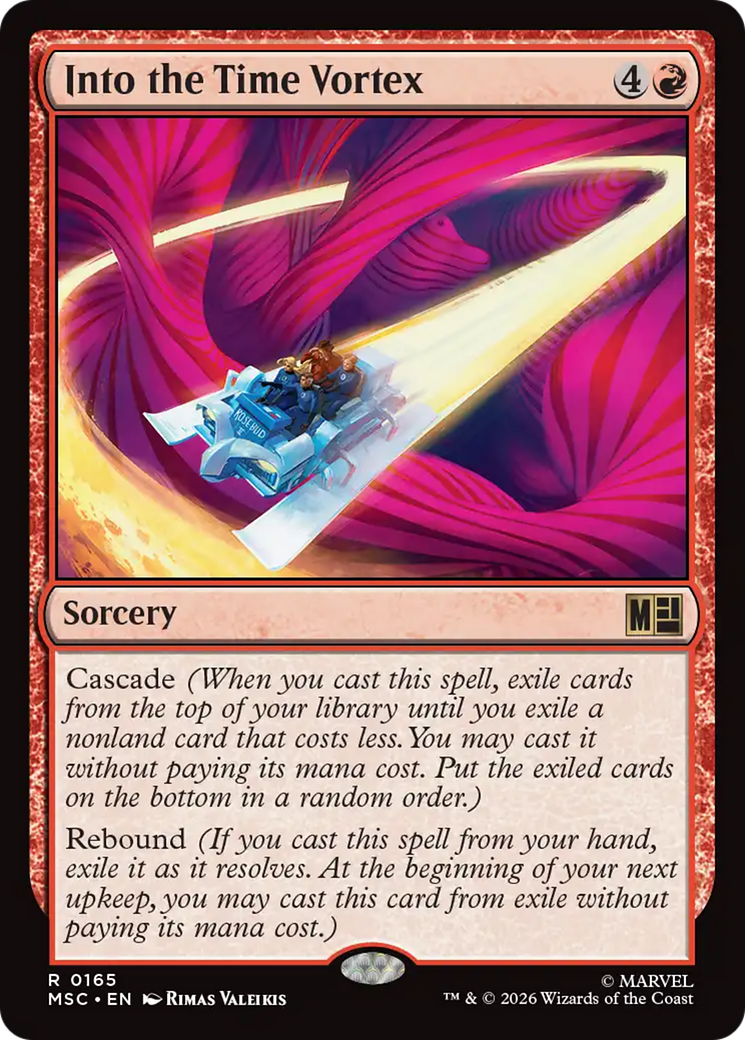 Into the Time Vortex (Surge Foil) [Marvel Super Heroes Commander] | Tabernacle Games