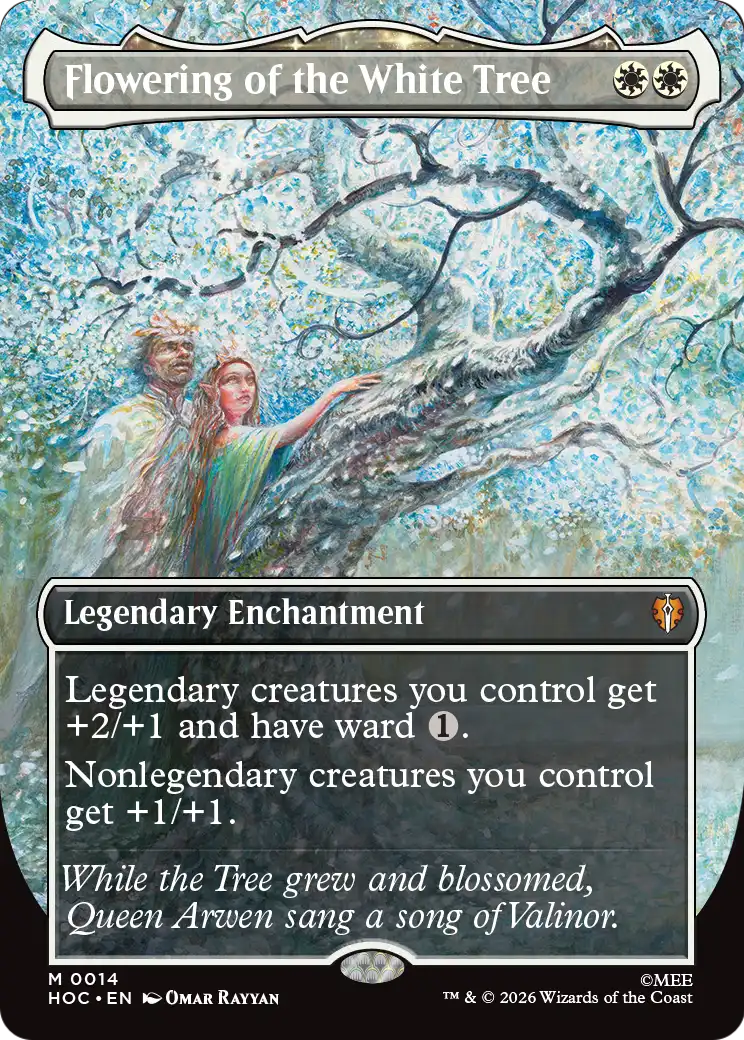 Flowering of the White Tree (Borderless) [The Hobbit: Eternal-Legal] | Tabernacle Games