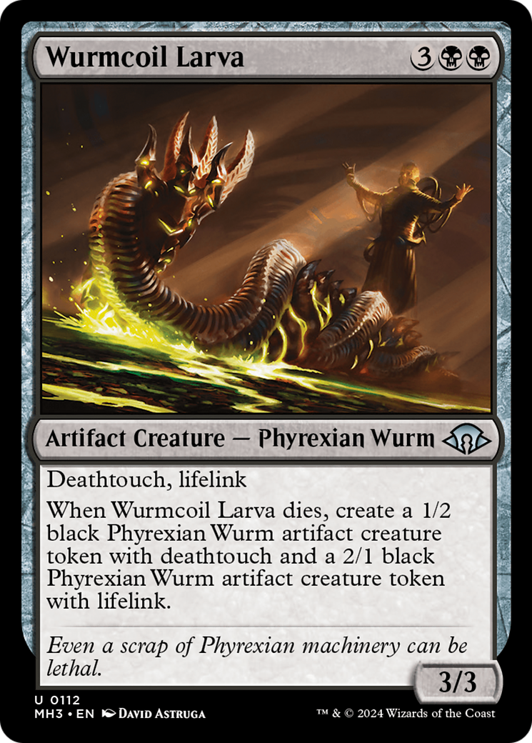 Wurmcoil Larva [Modern Horizons 3] | Tabernacle Games