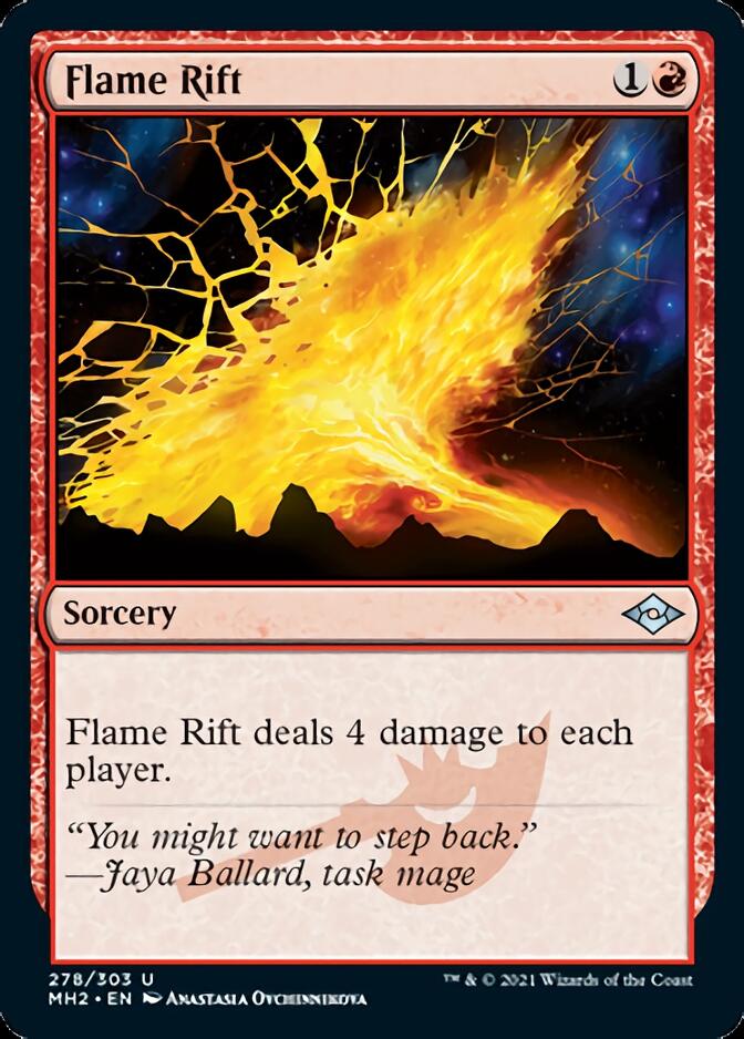 Flame Rift (Foil Etched) [Modern Horizons 2] | Tabernacle Games