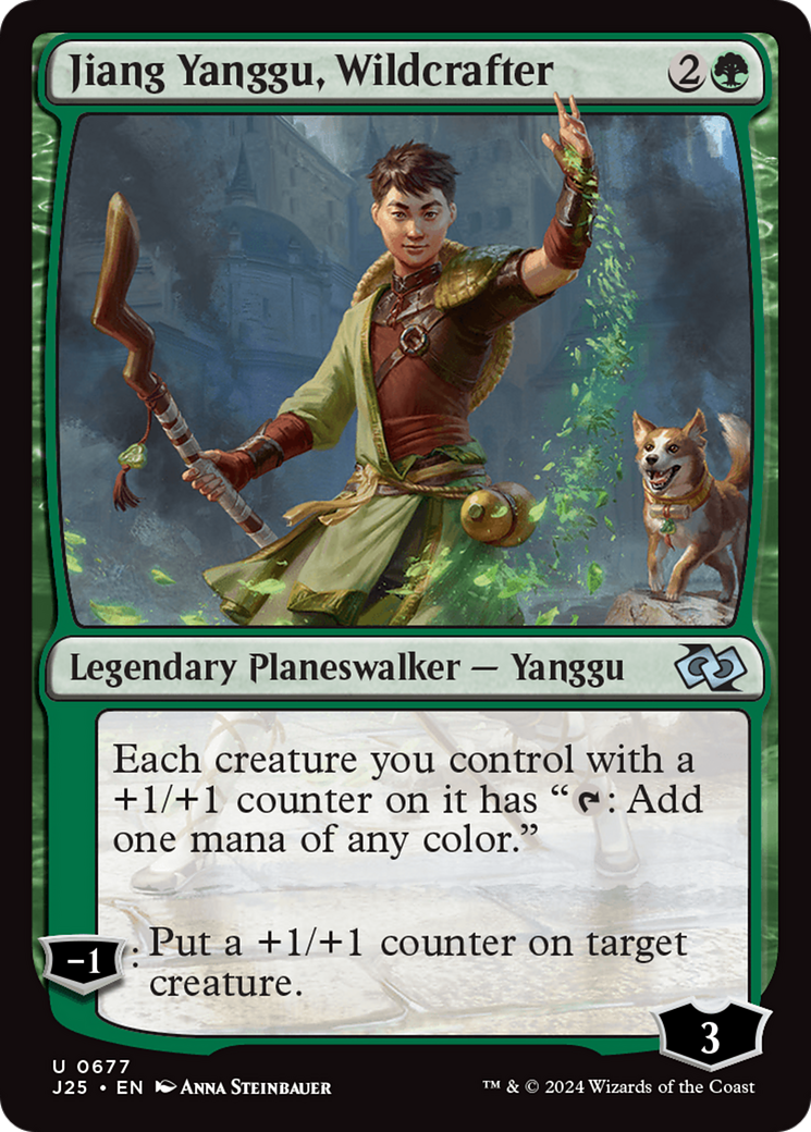 Jiang Yanggu, Wildcrafter [Foundations Jumpstart] | Tabernacle Games