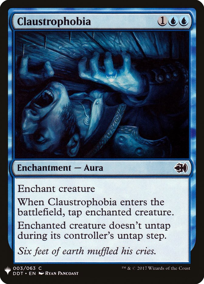 Claustrophobia [Mystery Booster] | Tabernacle Games