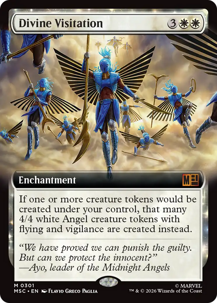 Divine Visitation (Extended Art) [Marvel Super Heroes Commander] | Tabernacle Games