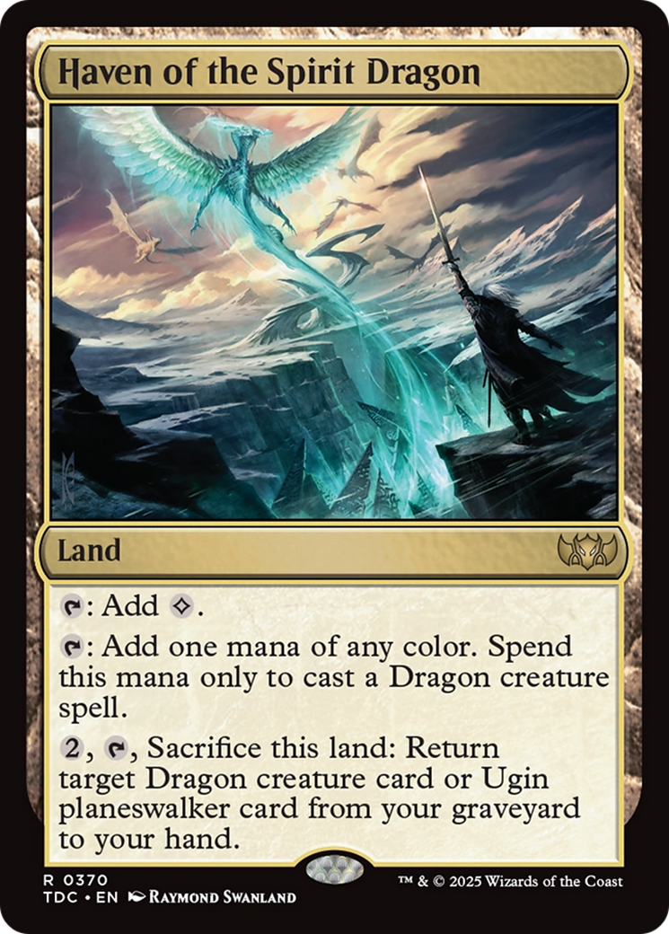 Haven of the Spirit Dragon [Tarkir: Dragonstorm Commander] | Tabernacle Games