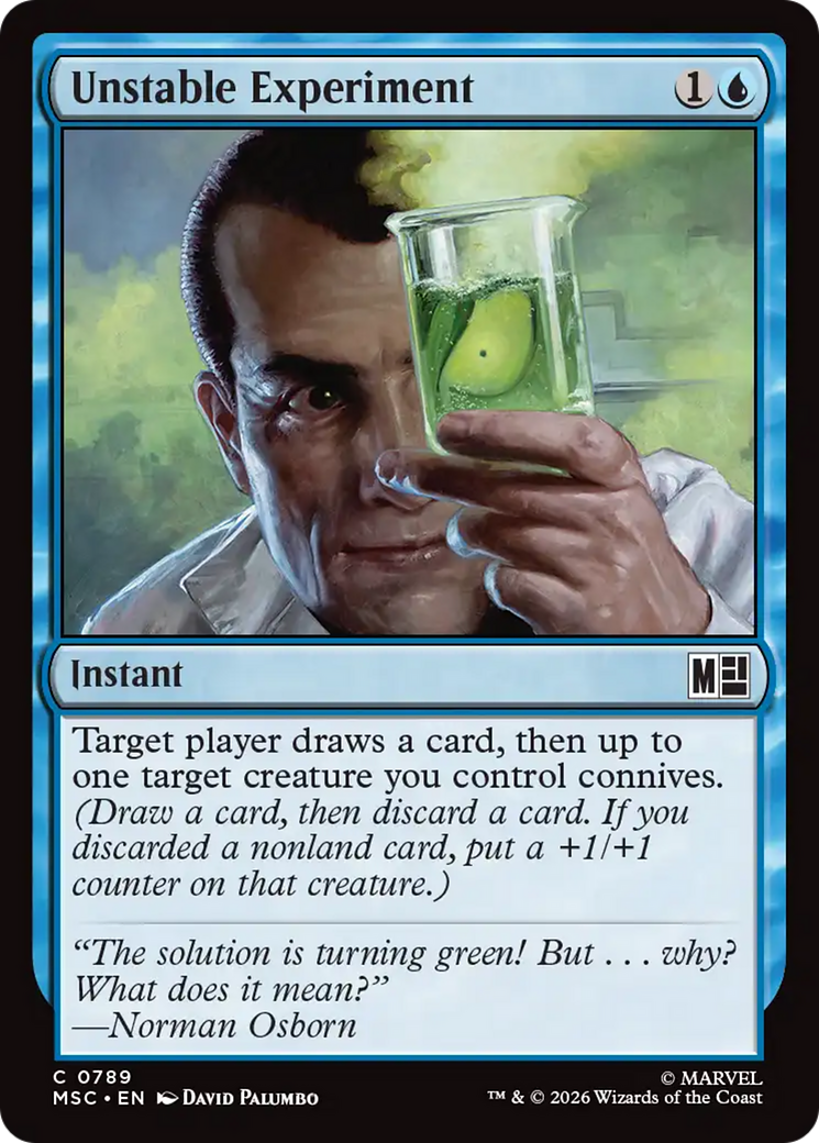 Unstable Experiment [Marvel Super Heroes Commander] | Tabernacle Games
