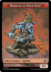 Bird // Kobolds of Kher Keep Double-Sided Token [March of the Machine Commander Tokens] | Tabernacle Games