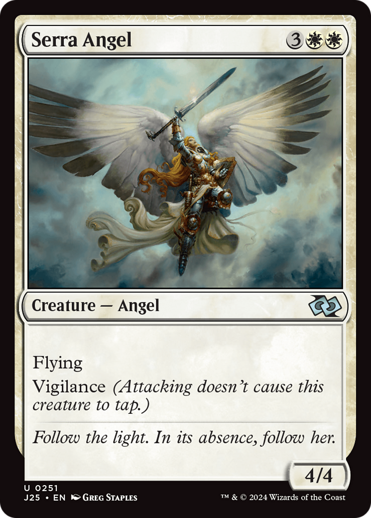 Serra Angel [Foundations Jumpstart] | Tabernacle Games