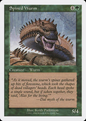 Spined Wurm [Media Promos] | Tabernacle Games