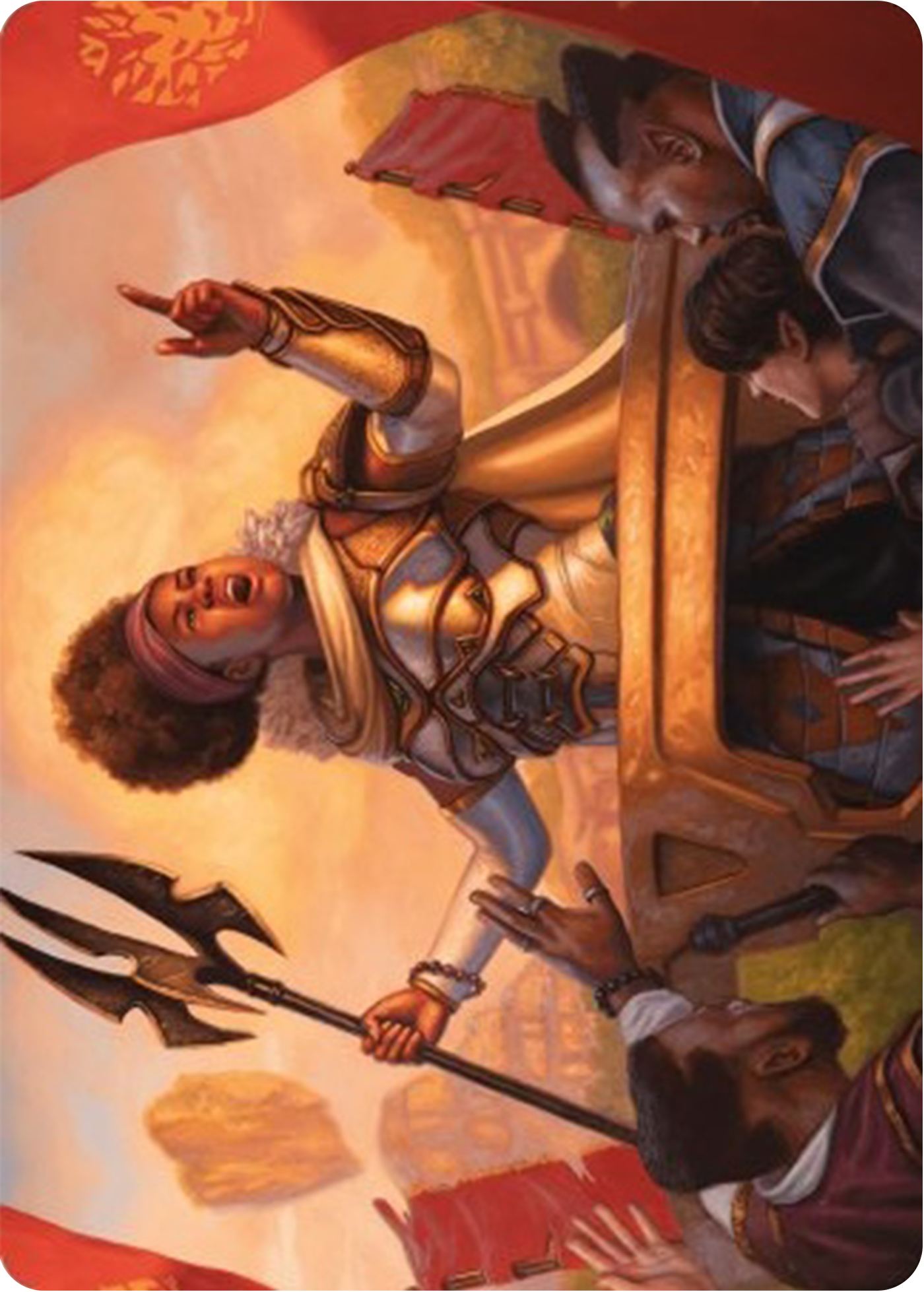 Recruiter of the Guard Art Card [Modern Horizons 3 Art Series] | Tabernacle Games