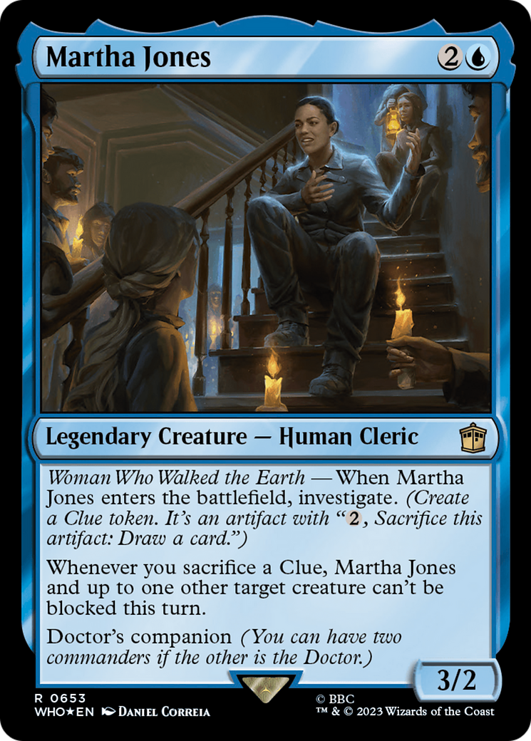 Martha Jones (Surge Foil) [Doctor Who] | Tabernacle Games