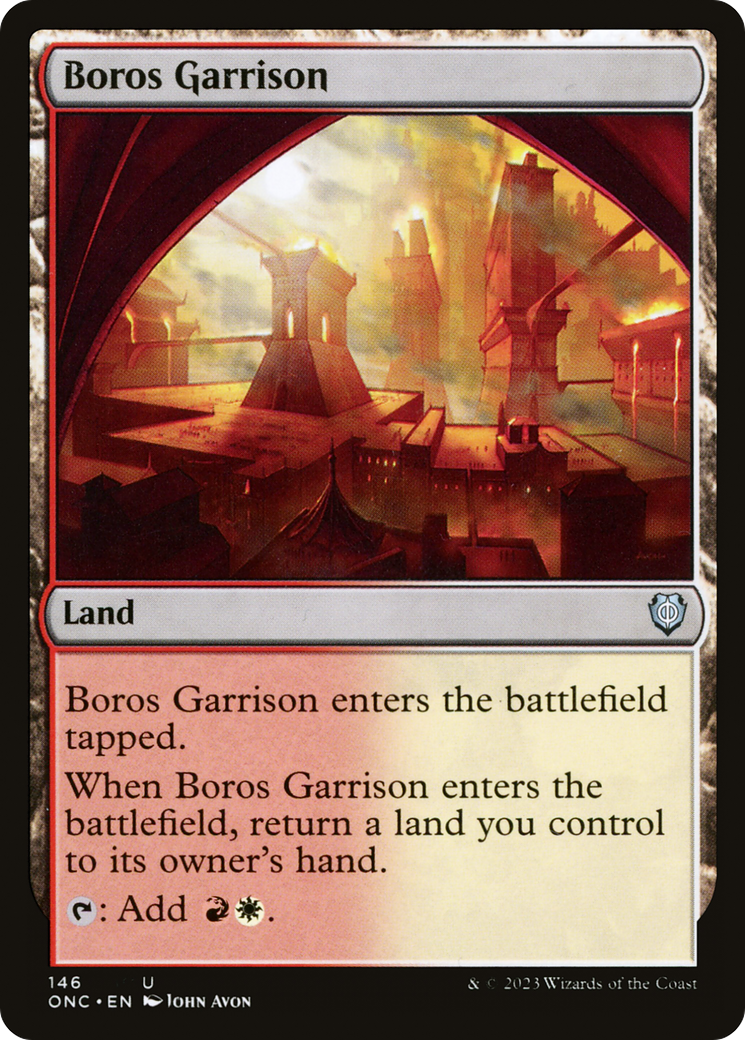 Boros Garrison [Phyrexia: All Will Be One Commander] | Tabernacle Games