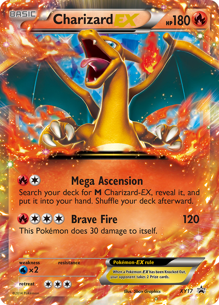 Charizard EX (XY17) [XY: Black Star Promos] | Tabernacle Games