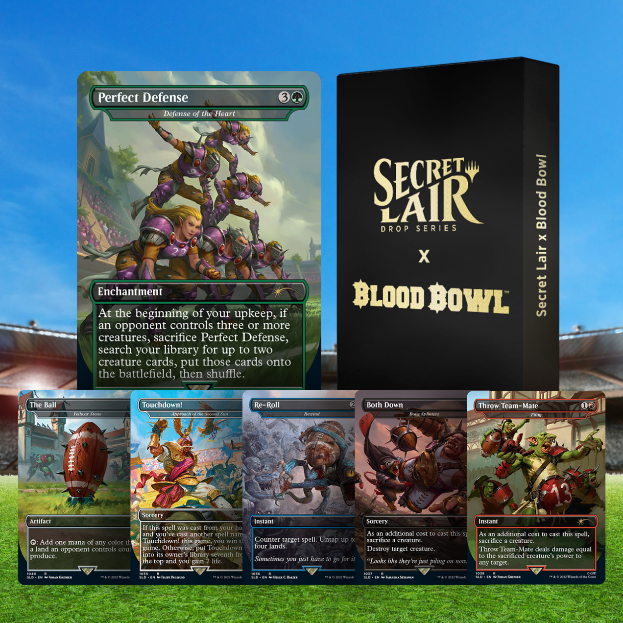 SECRET LAIR X BLOOD BOWL | Tabernacle Games